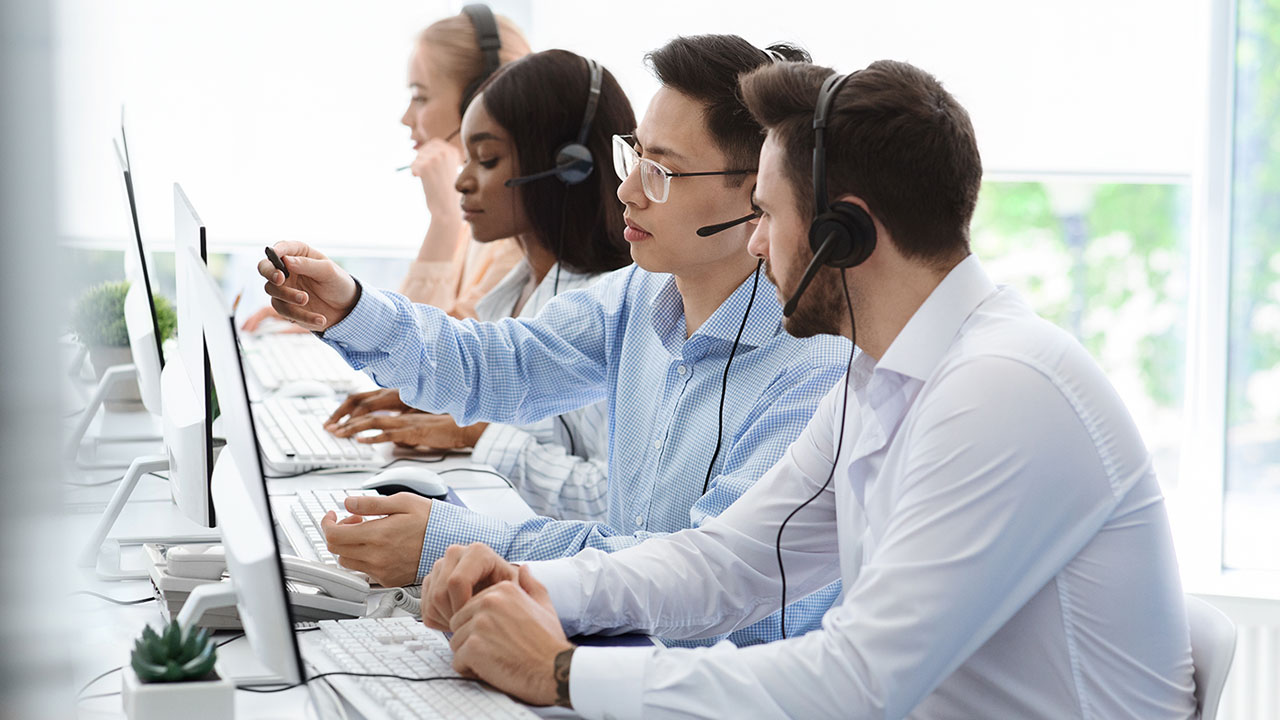 呼叫中心业务流程和标准配图3